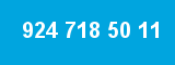 924 718 50 11 924 718 50 11